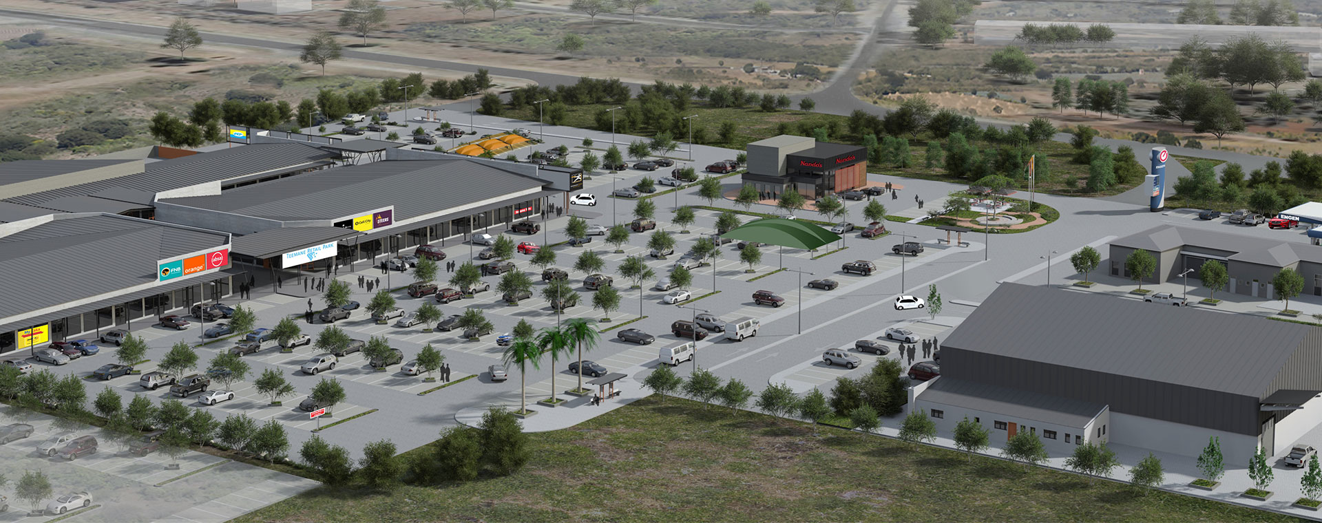 Teemane Shopping Centre, Letlhakane by Time Projects