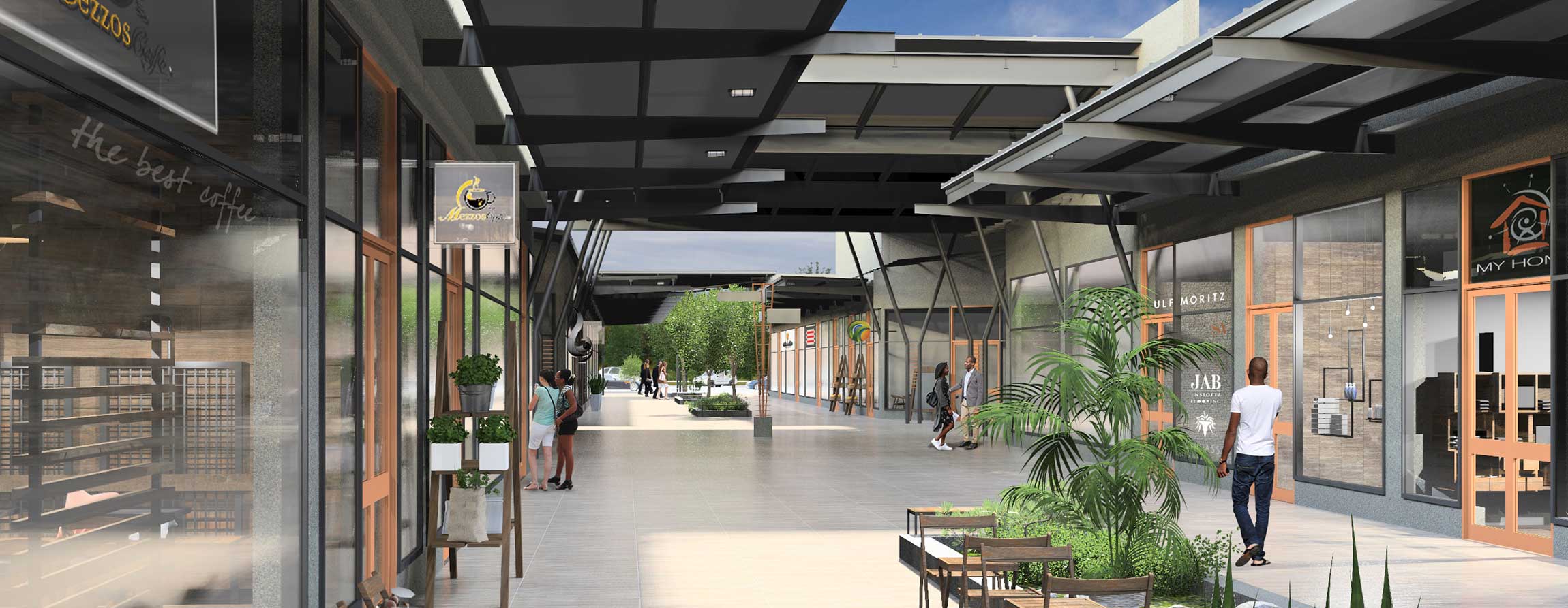 Northern Gateway Shopping Centre, Francistown by Time Projects