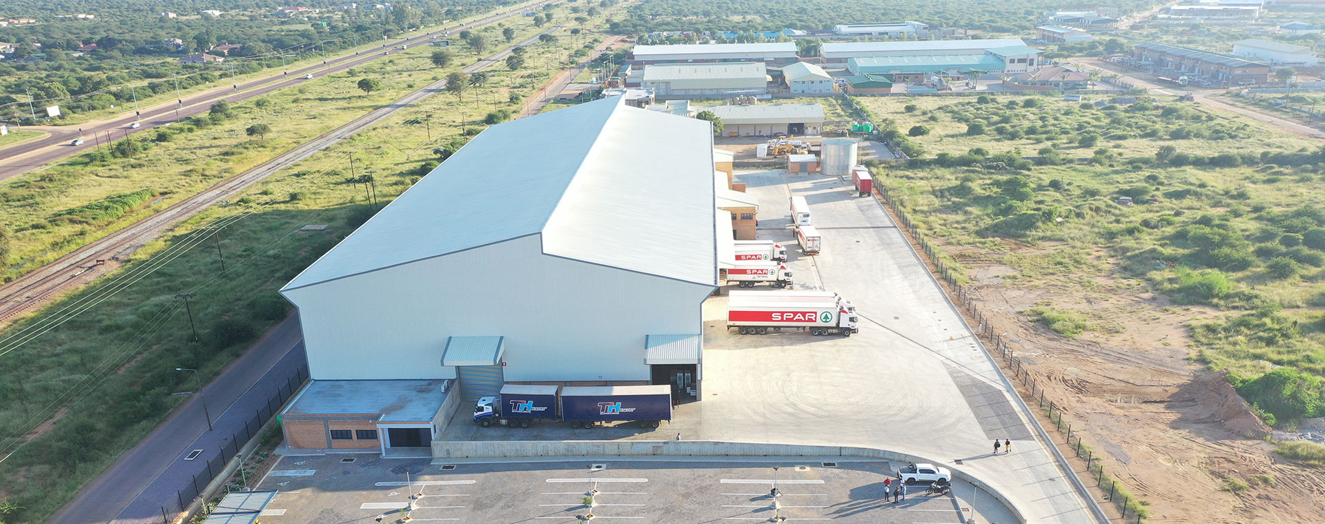 Spar Distribution Centre, completed industrial project by Time Projects